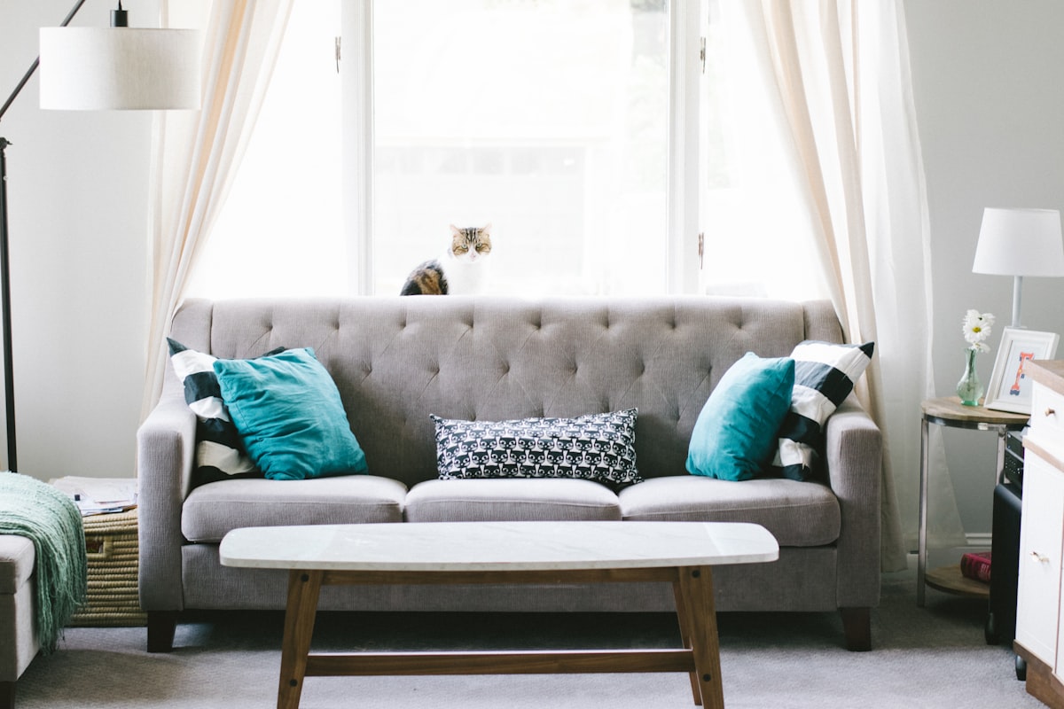 Modern 7-Seater Fabric Sectional Sofa photo 2