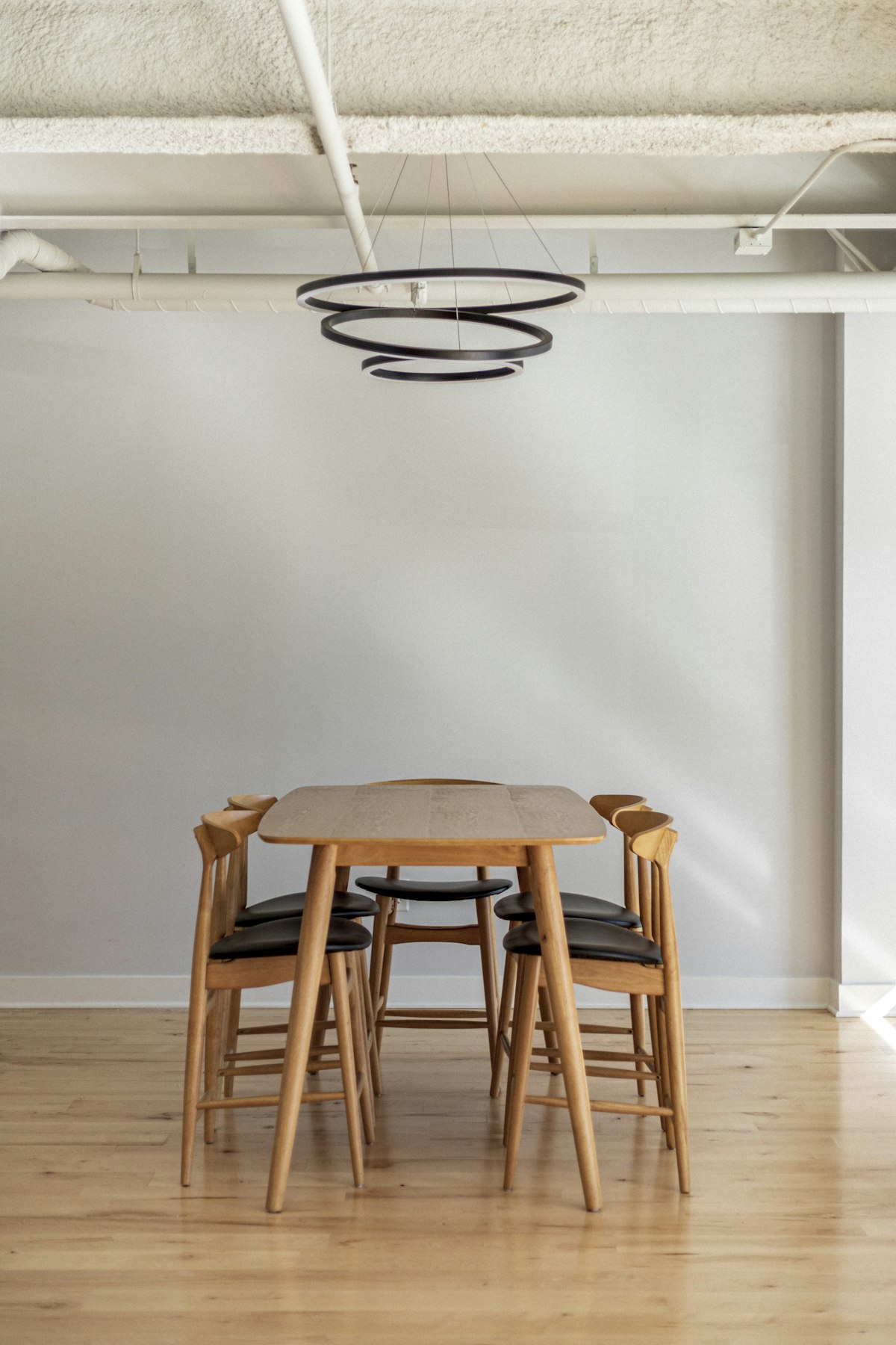 6-Seater Dining Set with Glass Top